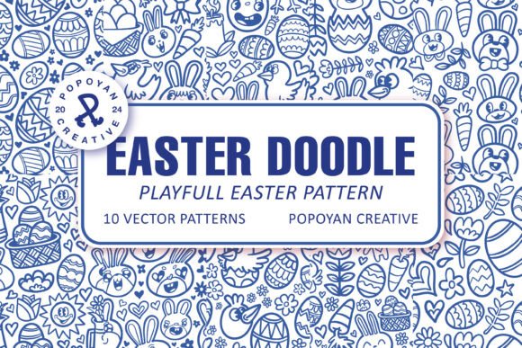 Easter Doodle – Playful Easter Pattern