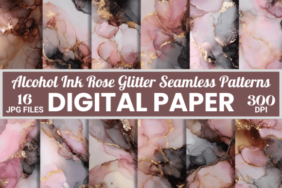 Rose Gold Alcohol Ink Pattern Background: A Versatile Design Element for 2025 and Beyond